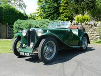 British Classic cars MG TA 1937